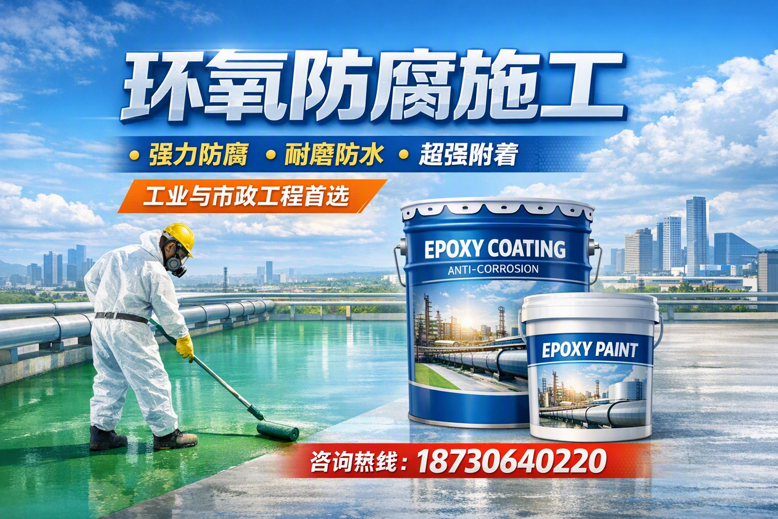 在 梅州 进行环氧防腐施工的注意事项