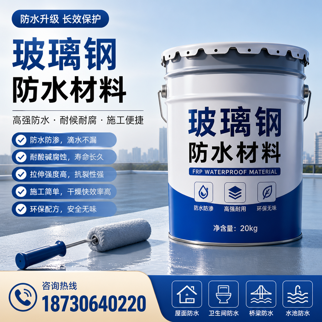 专家解析：玻璃钢防水材料的市场前景分析在 梅州