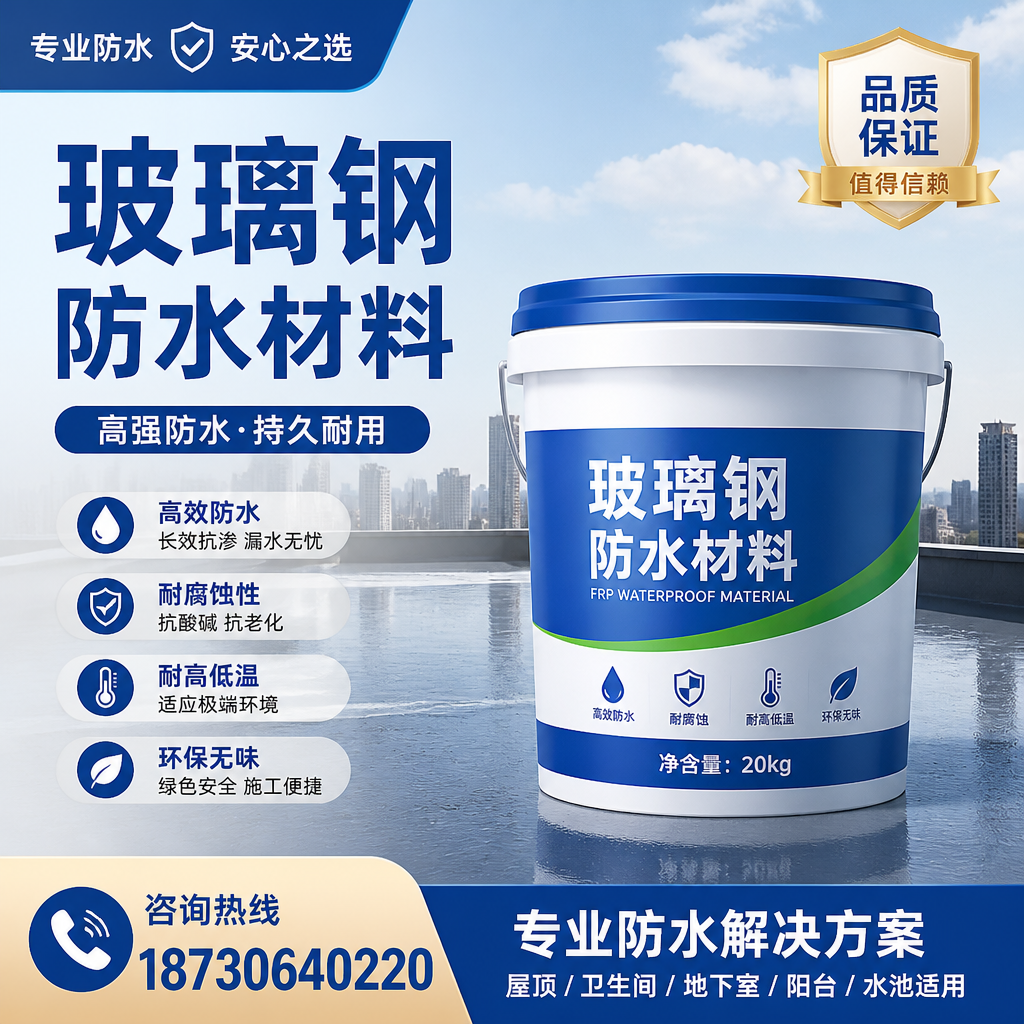 了解玻璃钢防水材料的市场趋势，梅州 企业不可不知